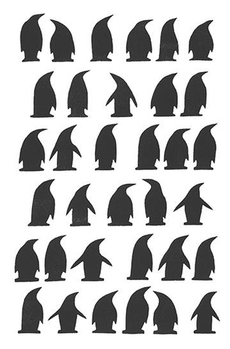 Пингвины I | Арт-принты | Абстракция | Somodernart 