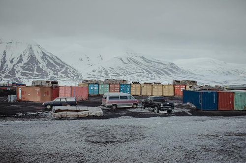 Landscape in Svalbard