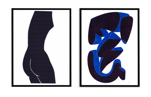 Комплект картин в раме: 