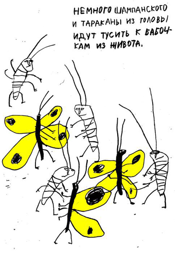 Бабочки и тараканы