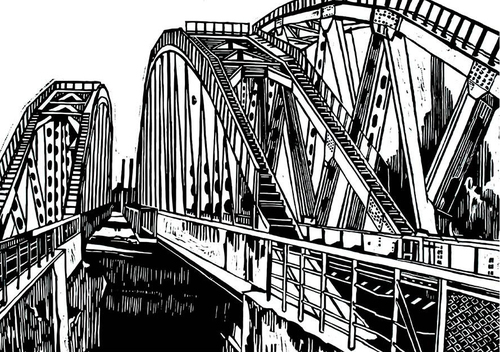 Мост | Арт-принты  | Somodernart 