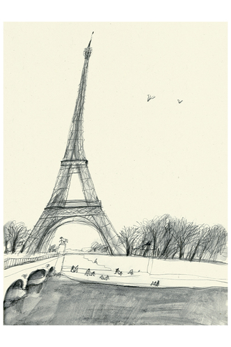 Париж | Арт-принты  | Somodernart 