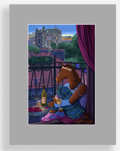 Площадь Тургенева | Миниатюры в паспарту   | Somodernart 