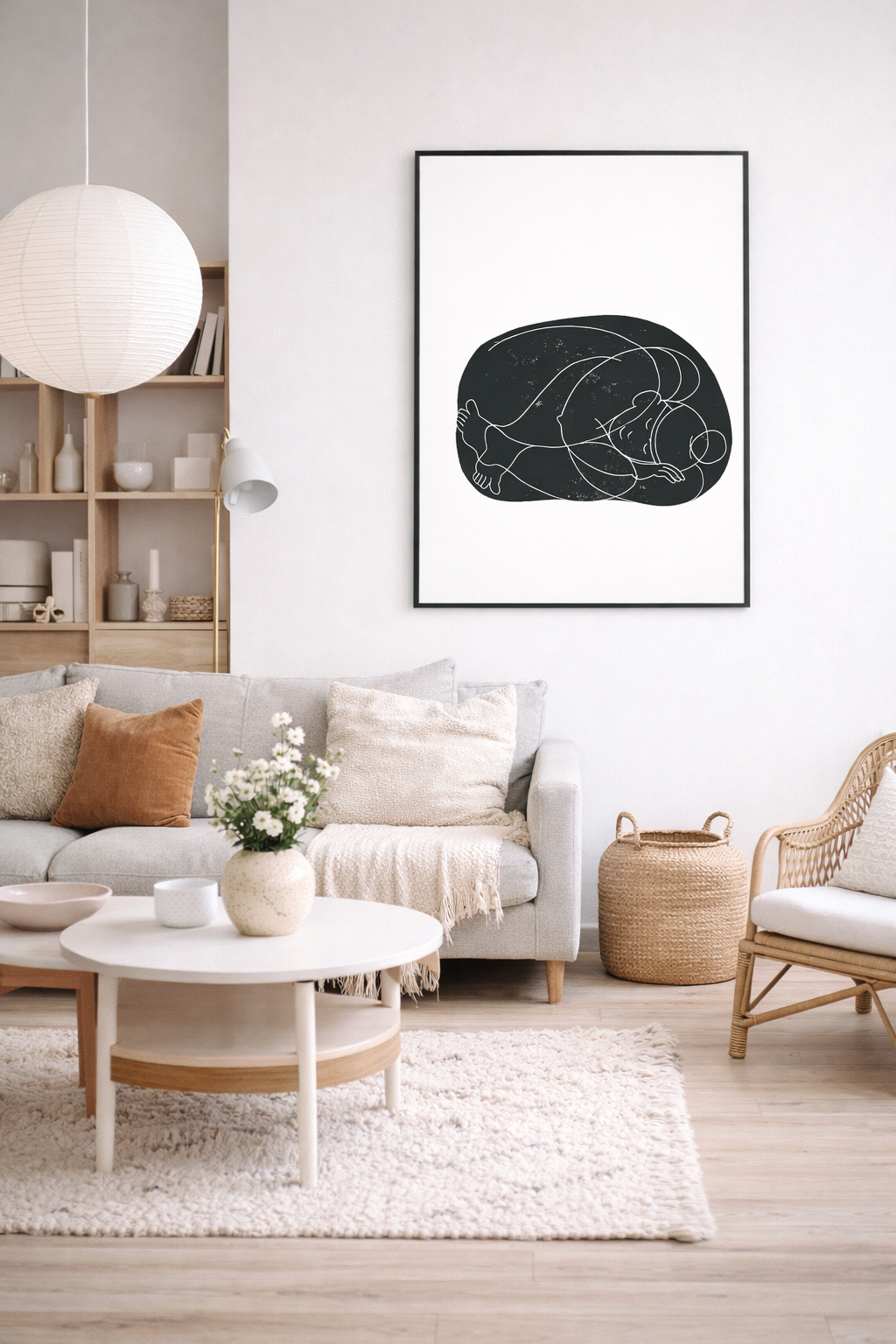 Кокон. Девушка