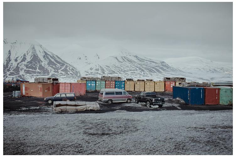 Landscape in Svalbard