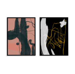 Комплект картин в раме: 