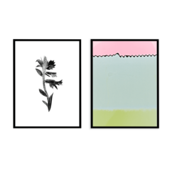 Комплект картин в раме: 