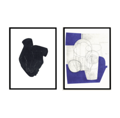 Комплект картин в раме:  